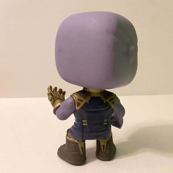 2017 Funko Marvel Avengers Infinity War Thanos Bobble Figure 5 Inch Tall Loose - Picture 4 of 9